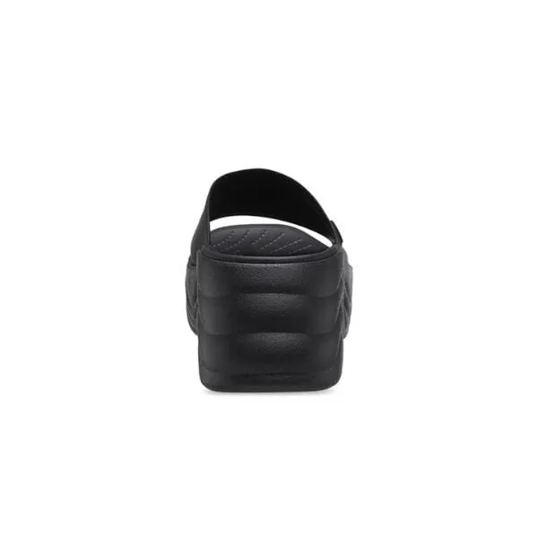 כפכפי פלטפורמה קרוקס לנשים Crocs Skyline Slide 208182-001 Black