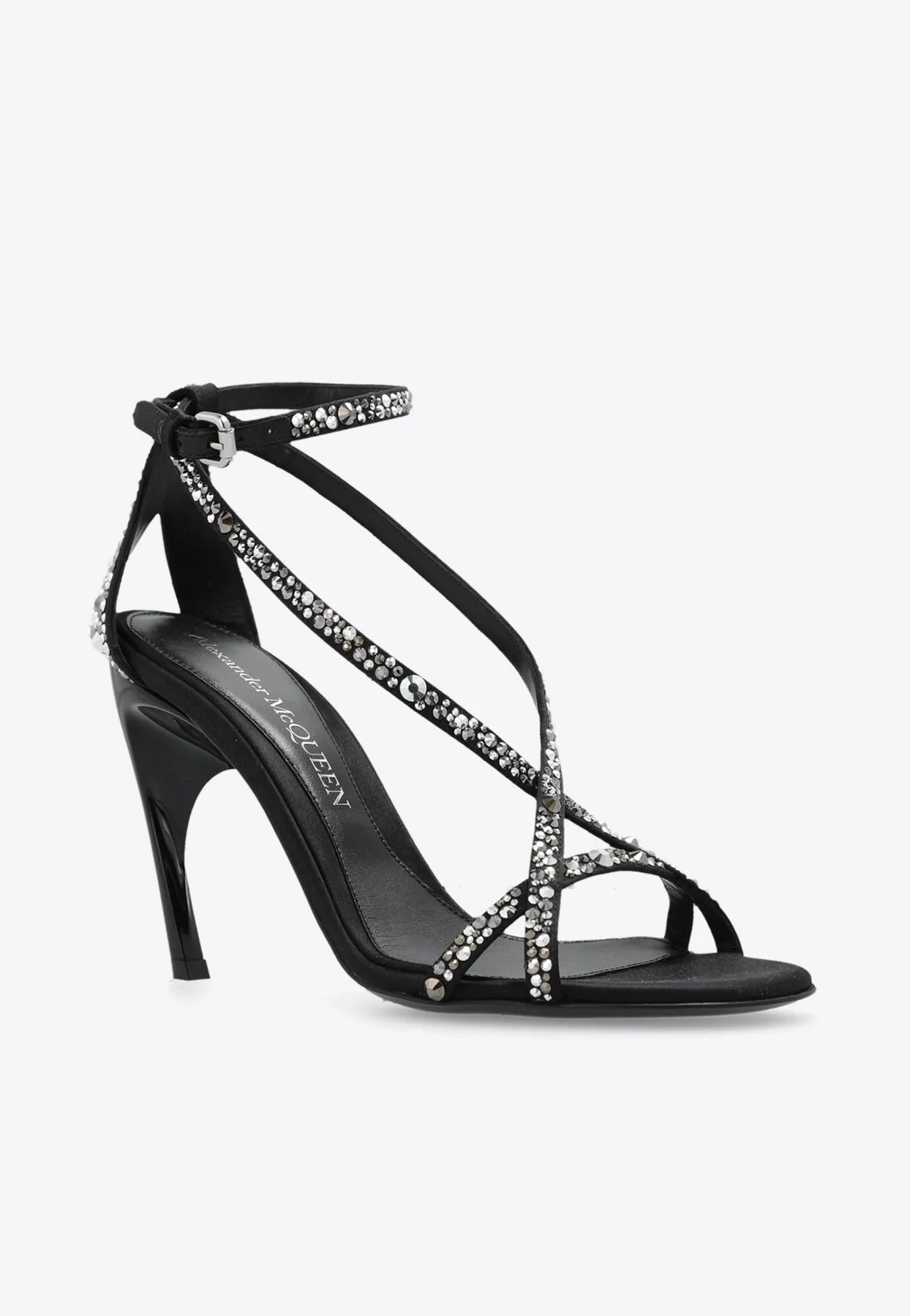 Armadillo 95 Twisted Satin Sandals