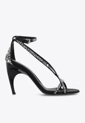 Armadillo 95 Twisted Satin Sandals