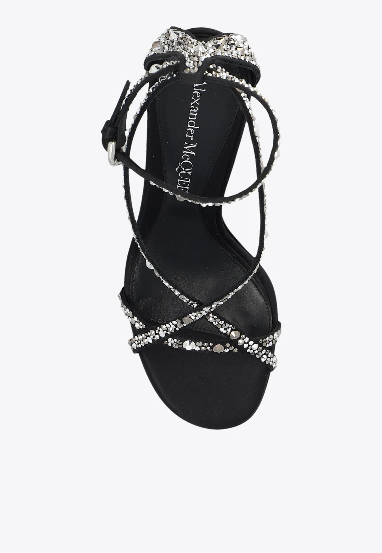 Armadillo 95 Twisted Satin Sandals