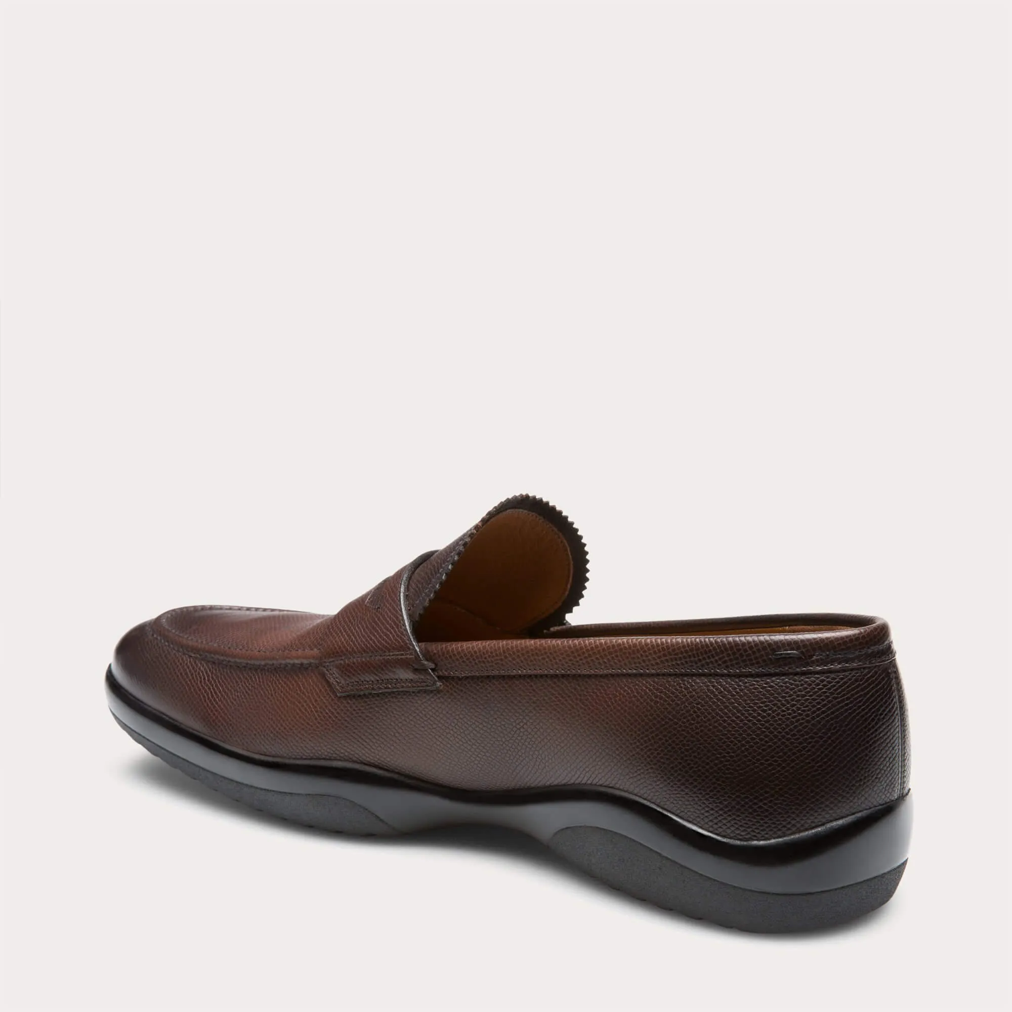Bally Micson 6203061 Men's Coffee Calf Leather Loafers US 12 MSRP $495