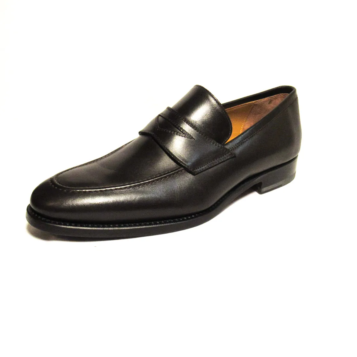 Barneys New York Apron-Toe Penny Loafers