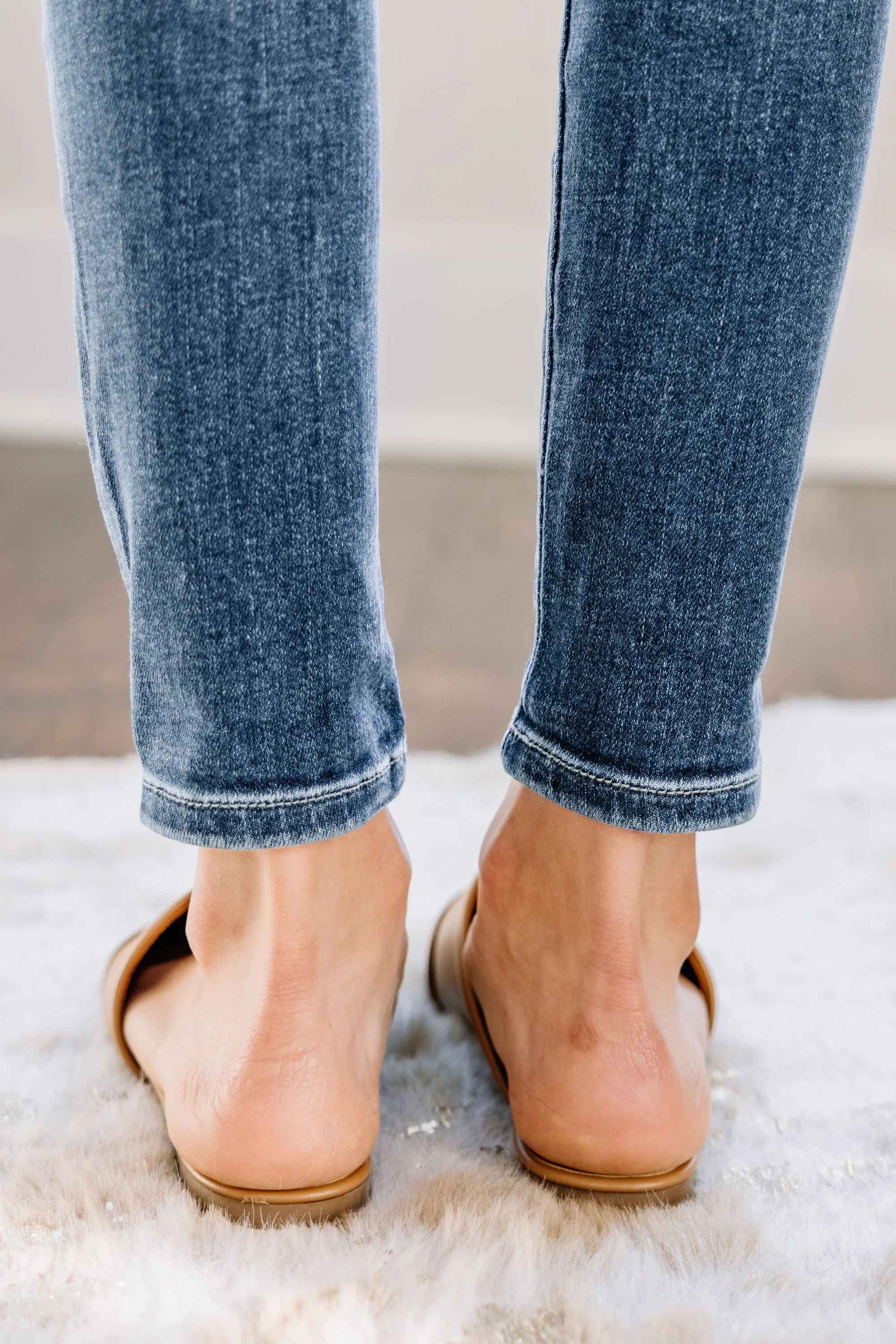 Best I've Ever Been Butterscotch Brown Flat Mules