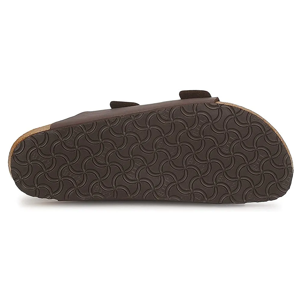 Birkenstock Unisex Brown Birko Flor 38 N Leather Arizona Sandal - 51703-38