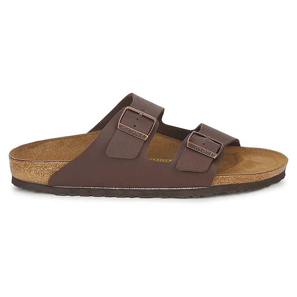 Birkenstock Unisex Brown Birko Flor 38 N Leather Arizona Sandal - 51703-38