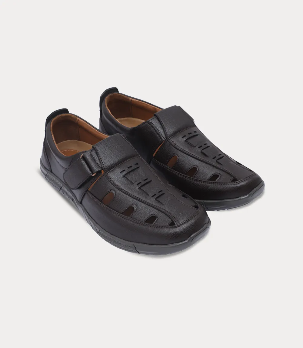 BM6827-ESPRESSO-Men Sandal