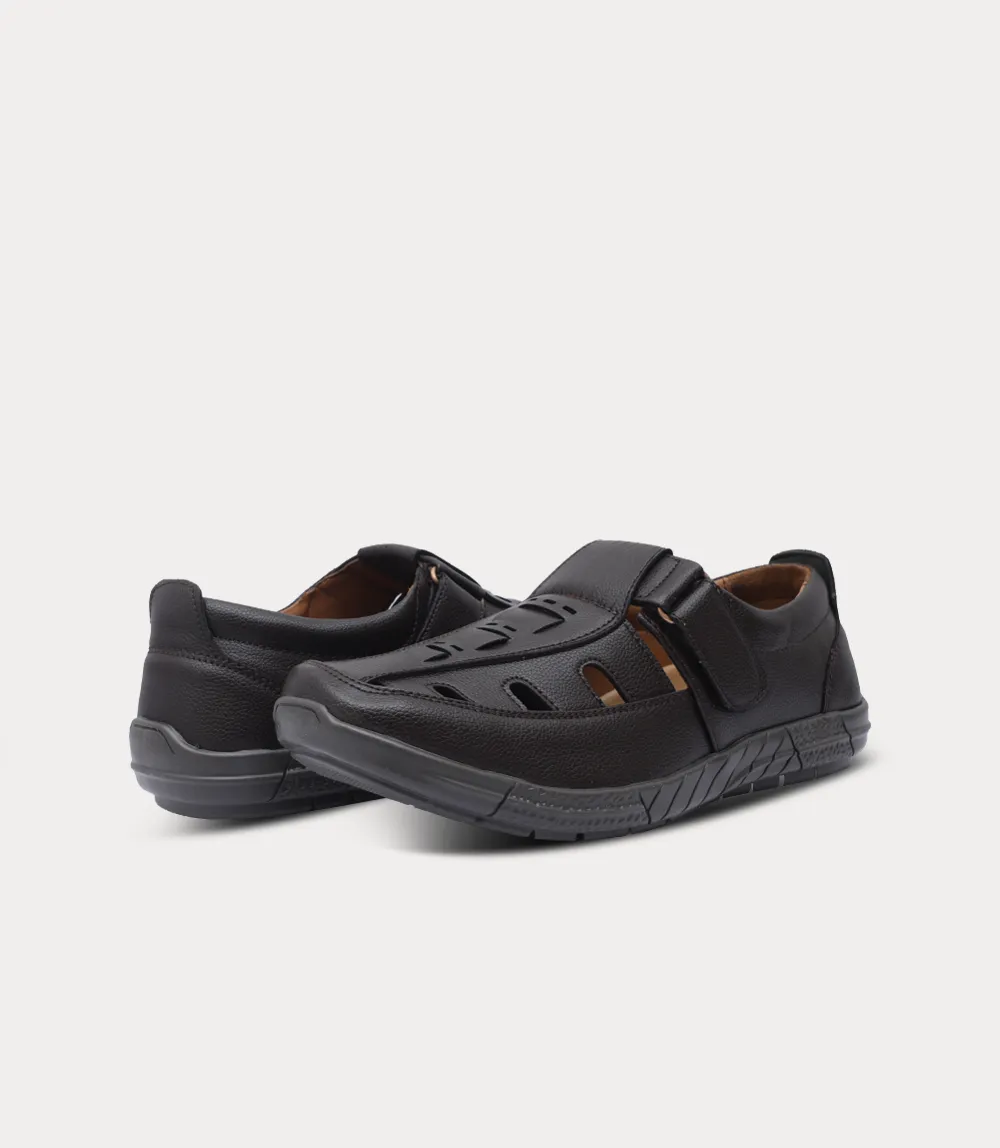 BM6827-ESPRESSO-Men Sandal