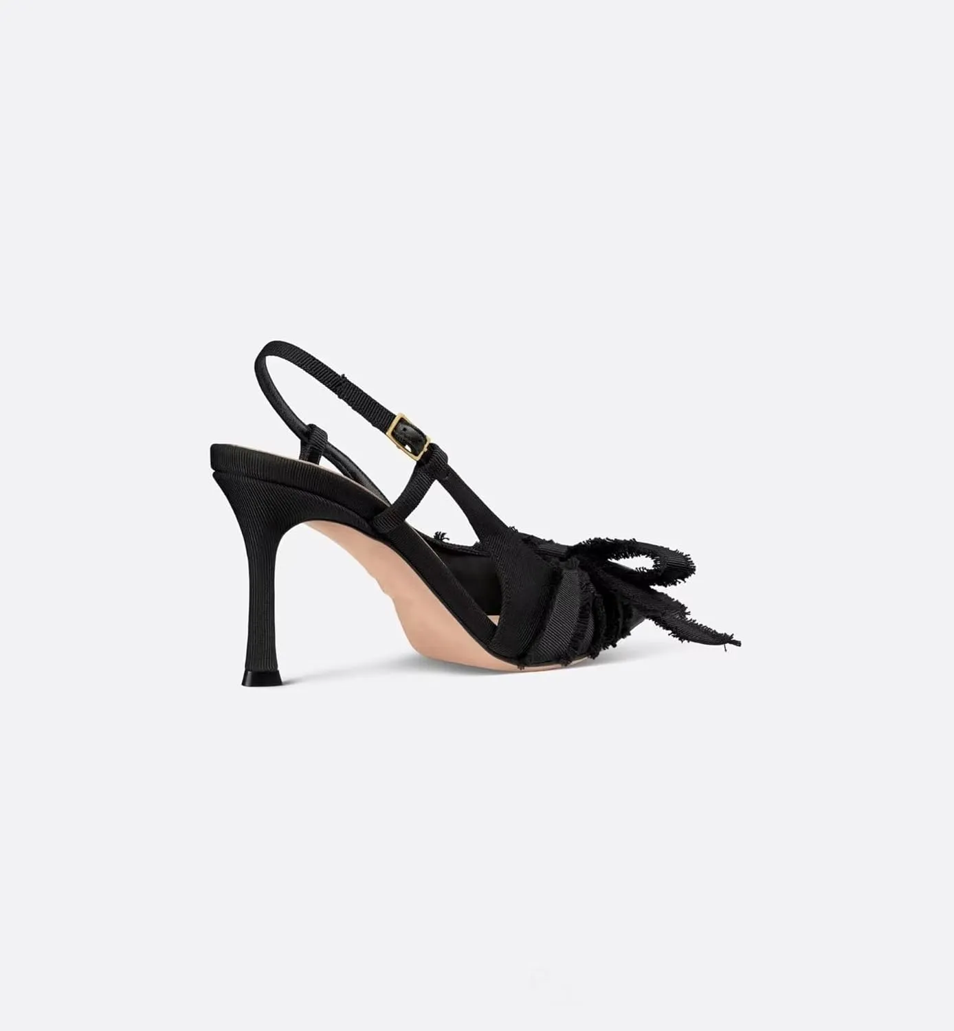 Bow Slingback Heels for Women Closed Toe Elegant 3.5 in Kitten Heels Pumps Heeled Sandals Stiletto Women's Pumps Pointed Toe Dress Shoes