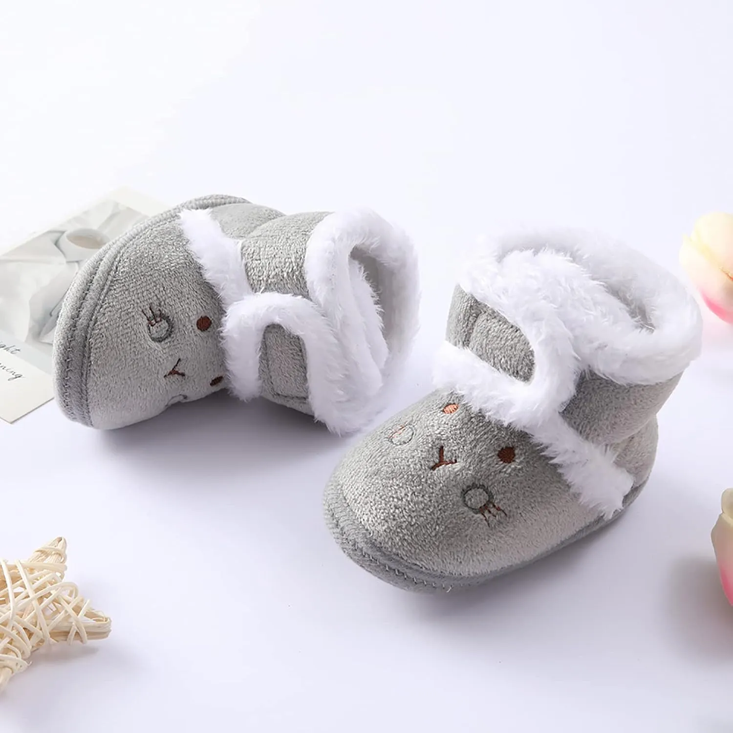 Boys Shoes Girls Booties Snow Shoes Infant Toddler Boys Boots Soft Baby Warming Baby Shoes Work Rite