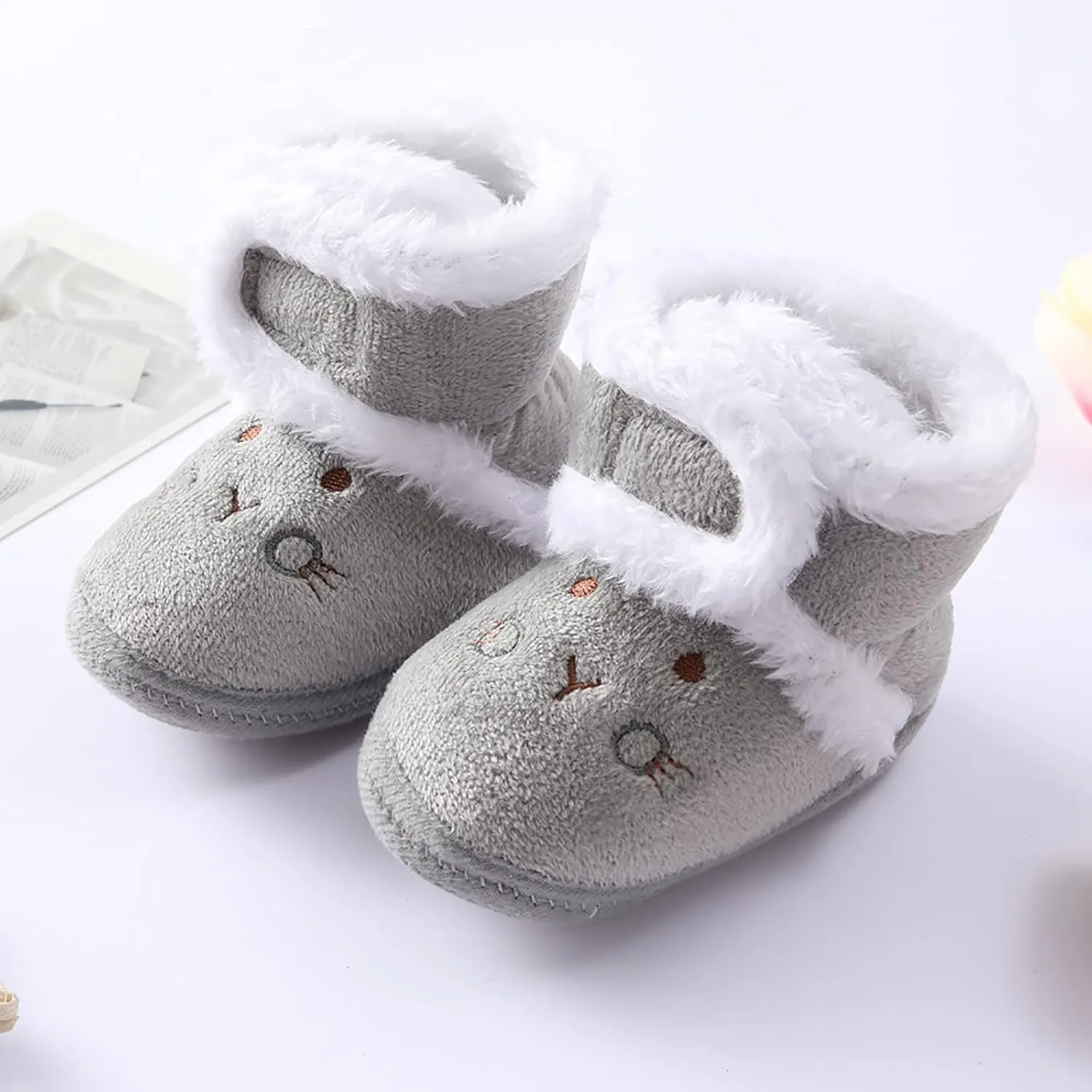 Boys Shoes Girls Booties Snow Shoes Infant Toddler Boys Boots Soft Baby Warming Baby Shoes Work Rite
