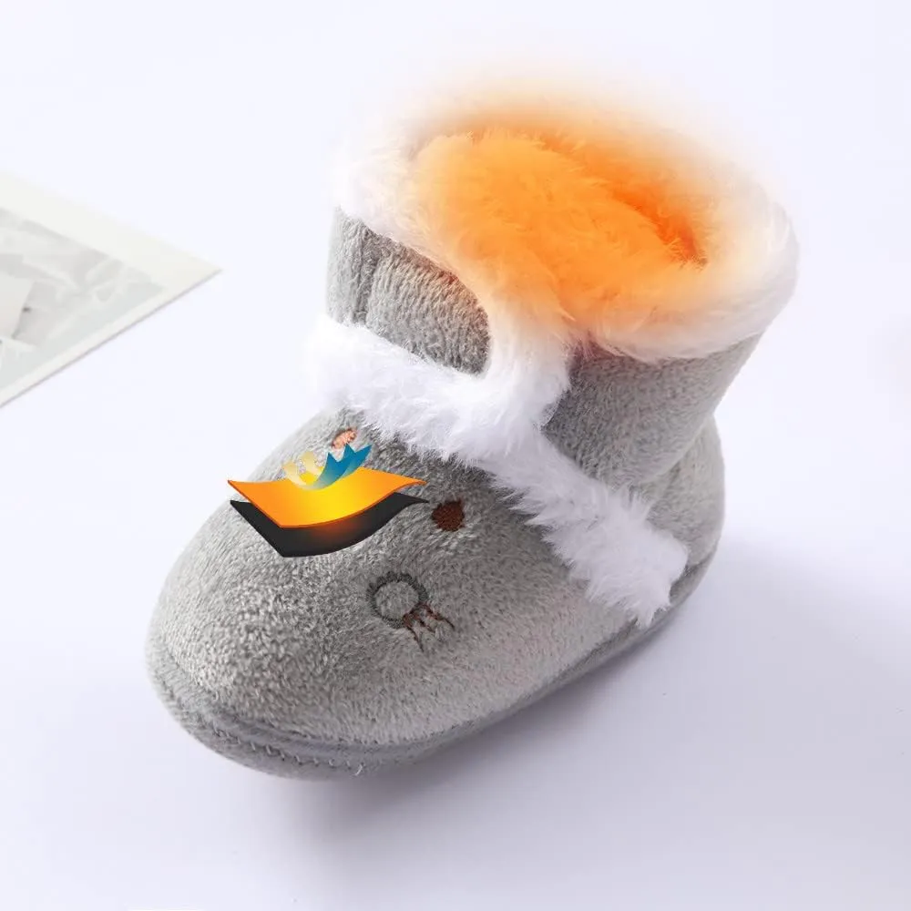 Boys Shoes Girls Booties Snow Shoes Infant Toddler Boys Boots Soft Baby Warming Baby Shoes Work Rite