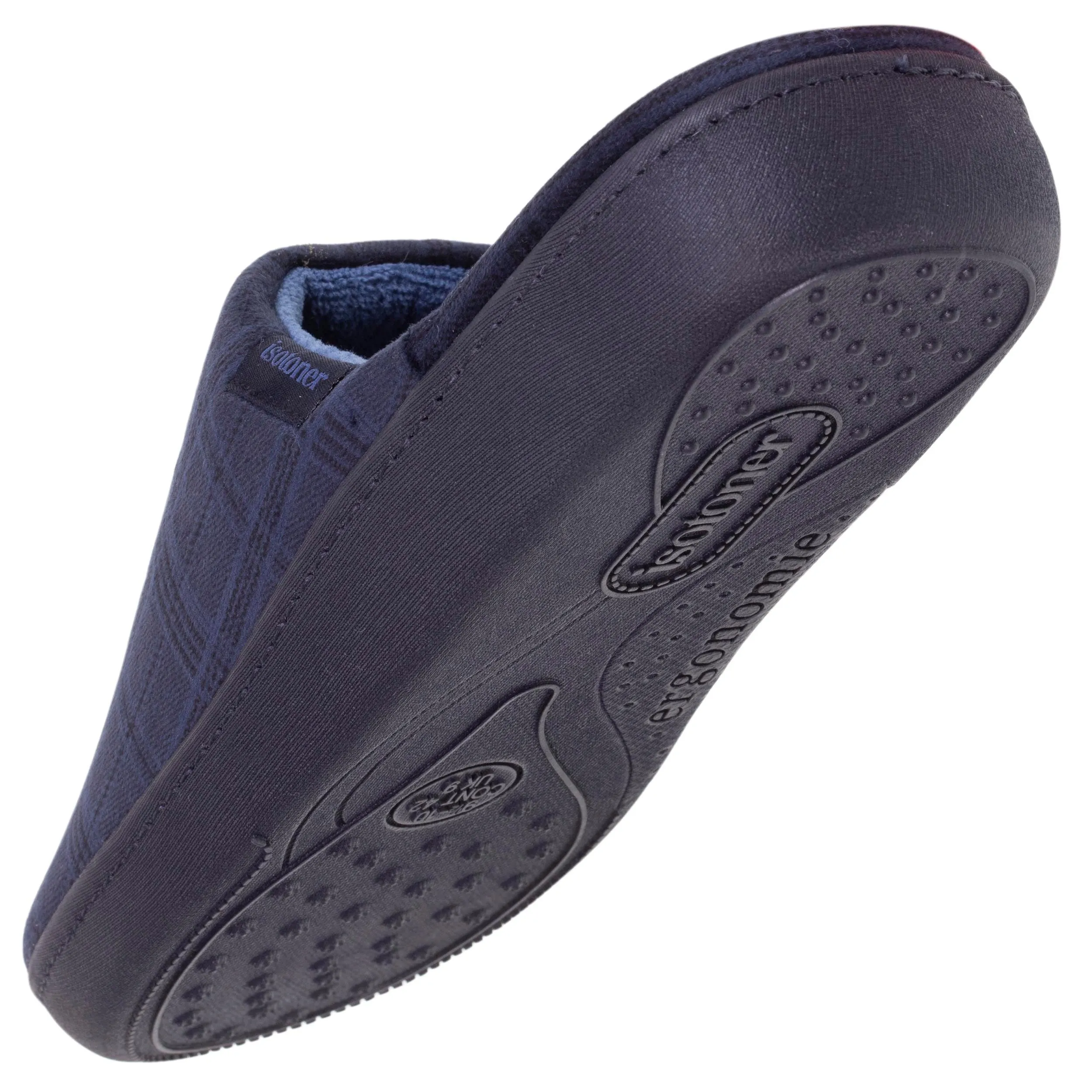 Chaussons mules Homme Prince de Galles