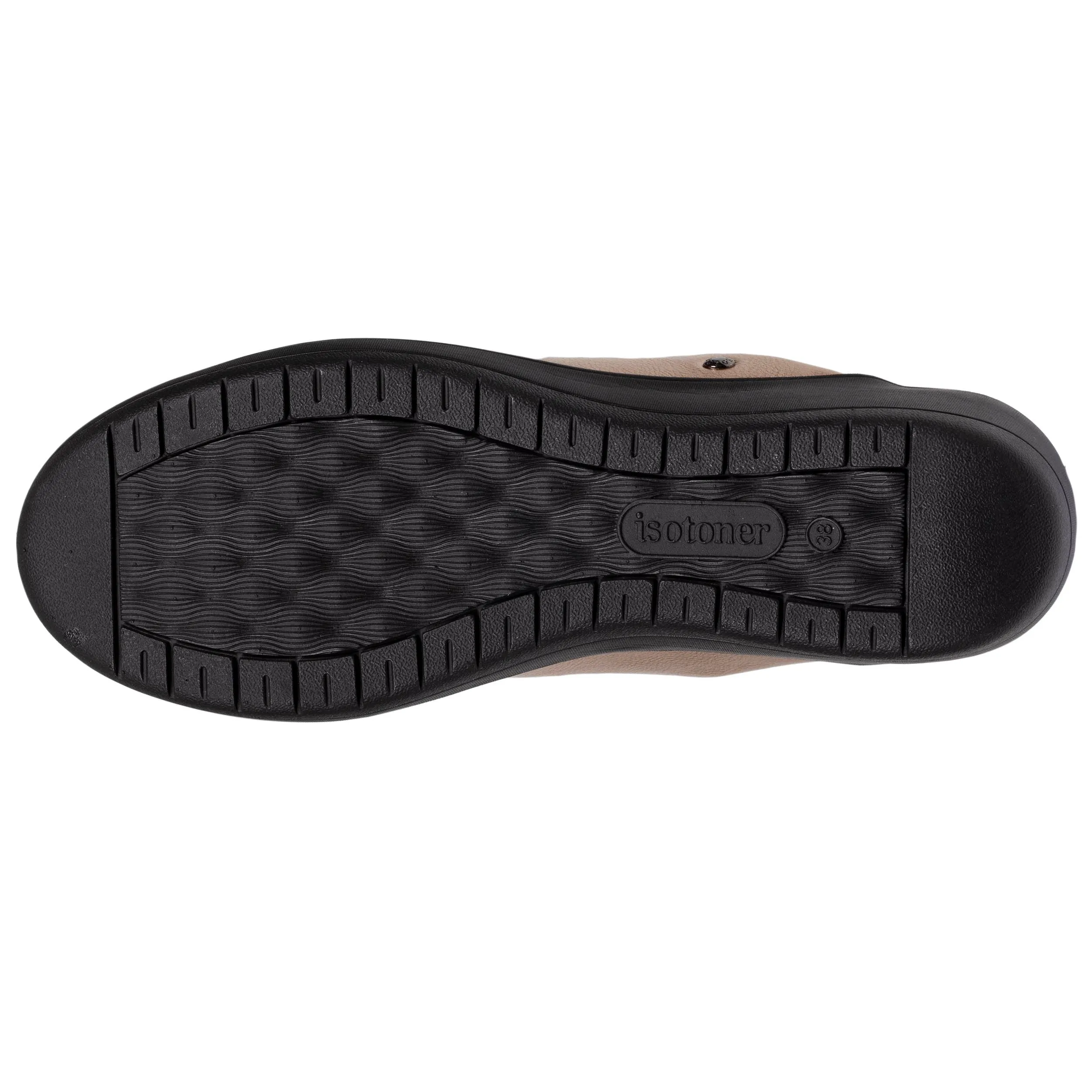Chaussons mules talon Femme Doré