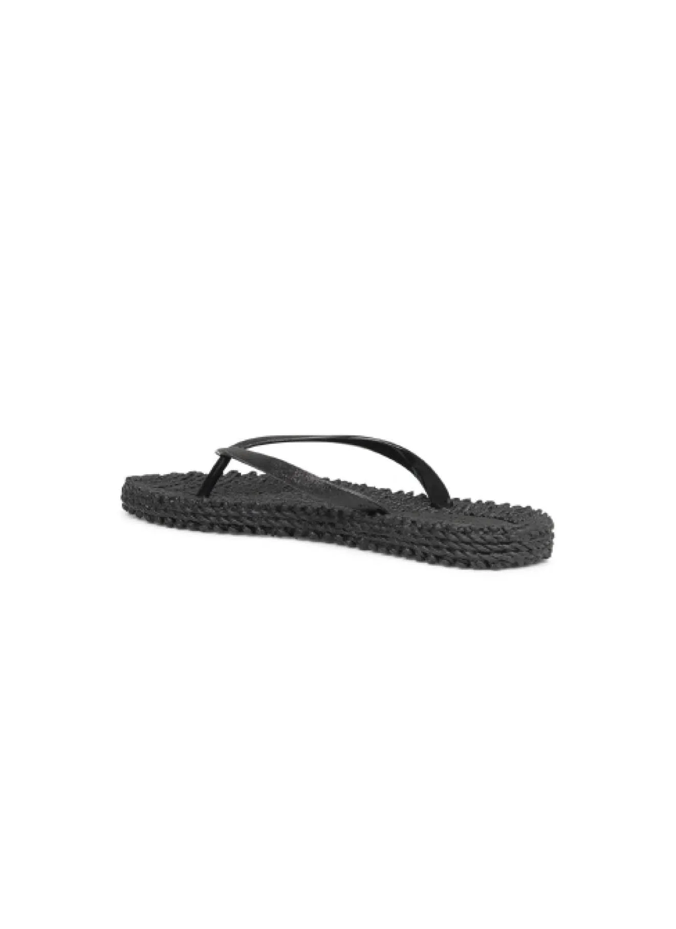 Cheerful Black Glitter