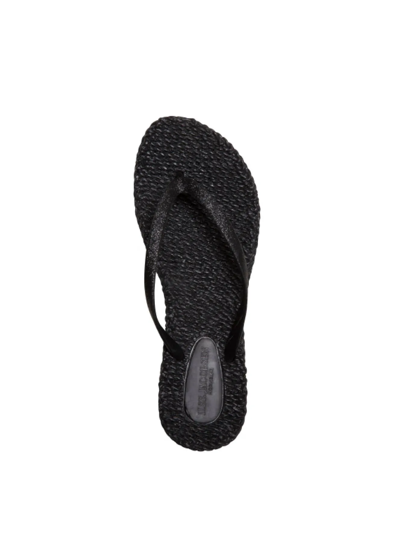 Cheerful Black Glitter