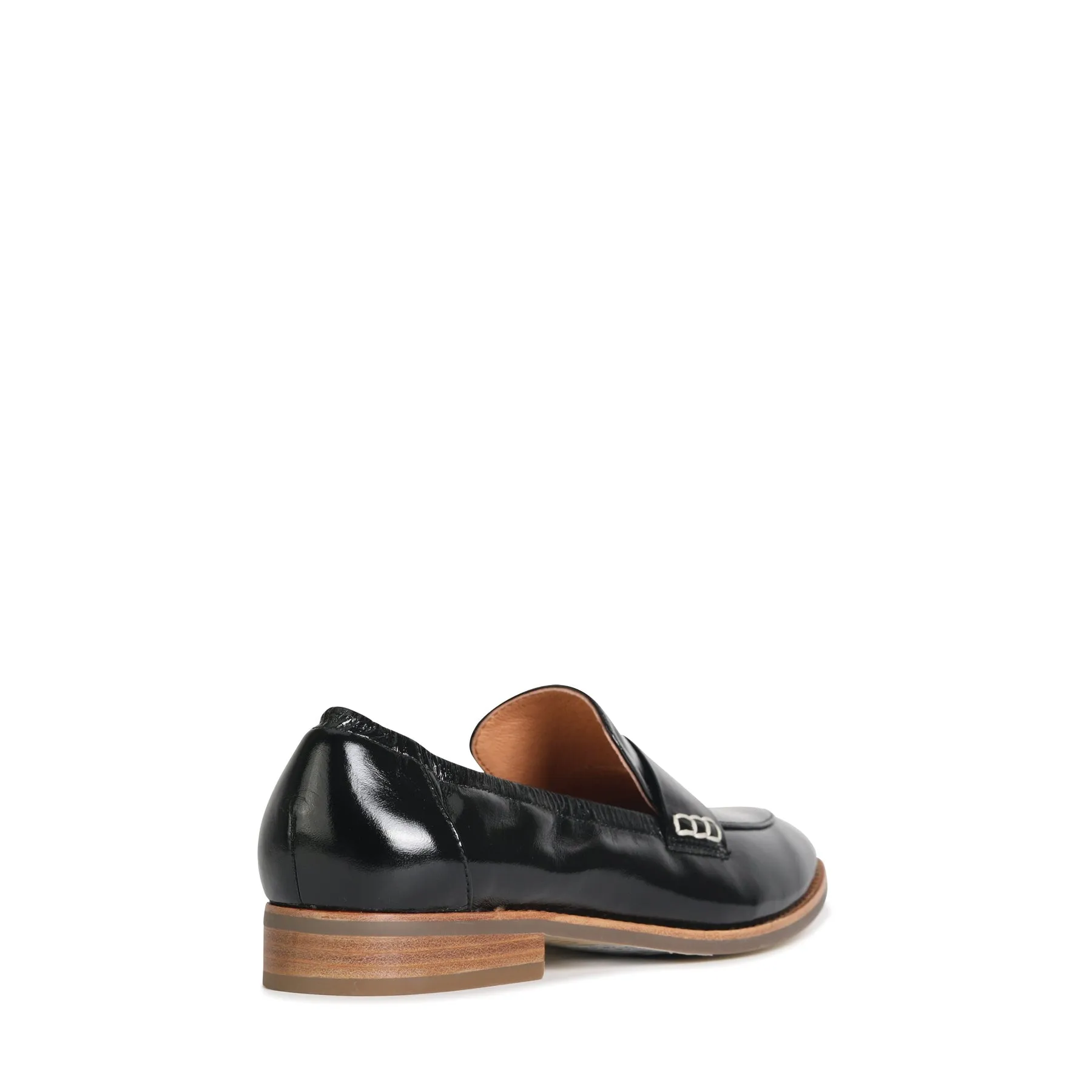 CHILE LEATHER METALLIC LOAFERS