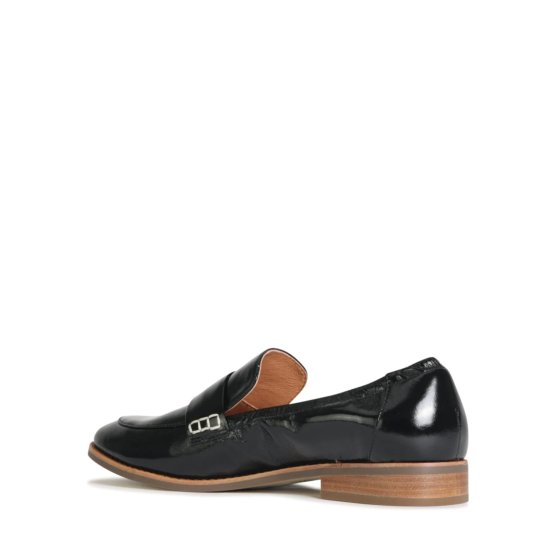 CHILE LEATHER METALLIC LOAFERS