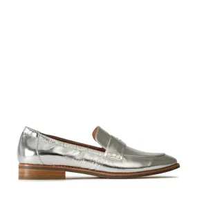 CHILE LEATHER METALLIC LOAFERS