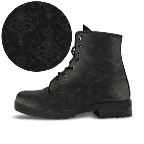 Combat Boots - Classic Pattern #113 | Unisex Boots, Custom Shoes, Hippie Boots, Lace Up Boots, 90s Boots, Women's Boots, Boots Men