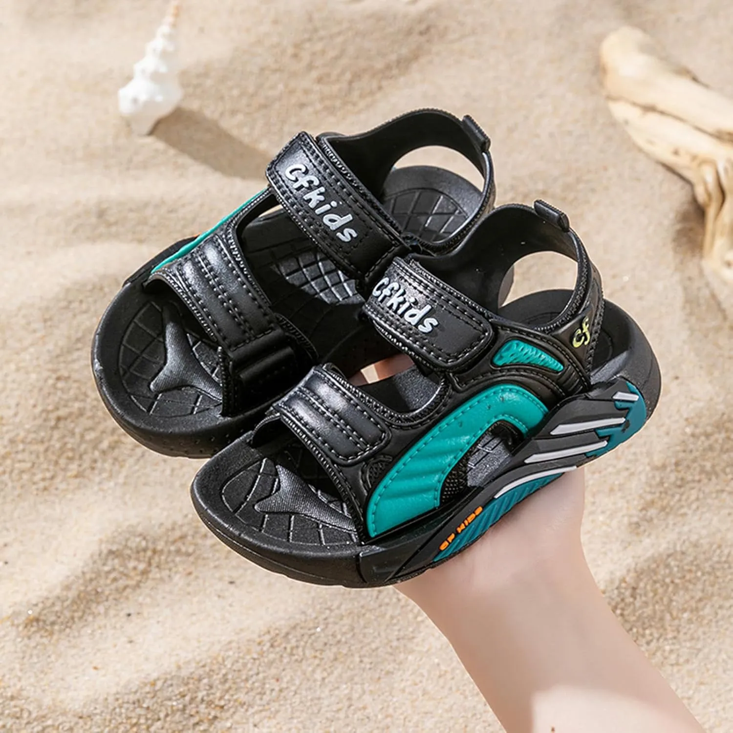 Comfortable Boys Kids Sandals Outdoor Shoes Children's Casual And Comfortable Beach Sandals For Middle And Large Children Non Slip Soft Soled
