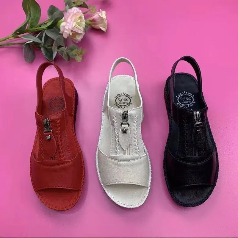 Comfortable Thick Sole Sandals Women's Shoes