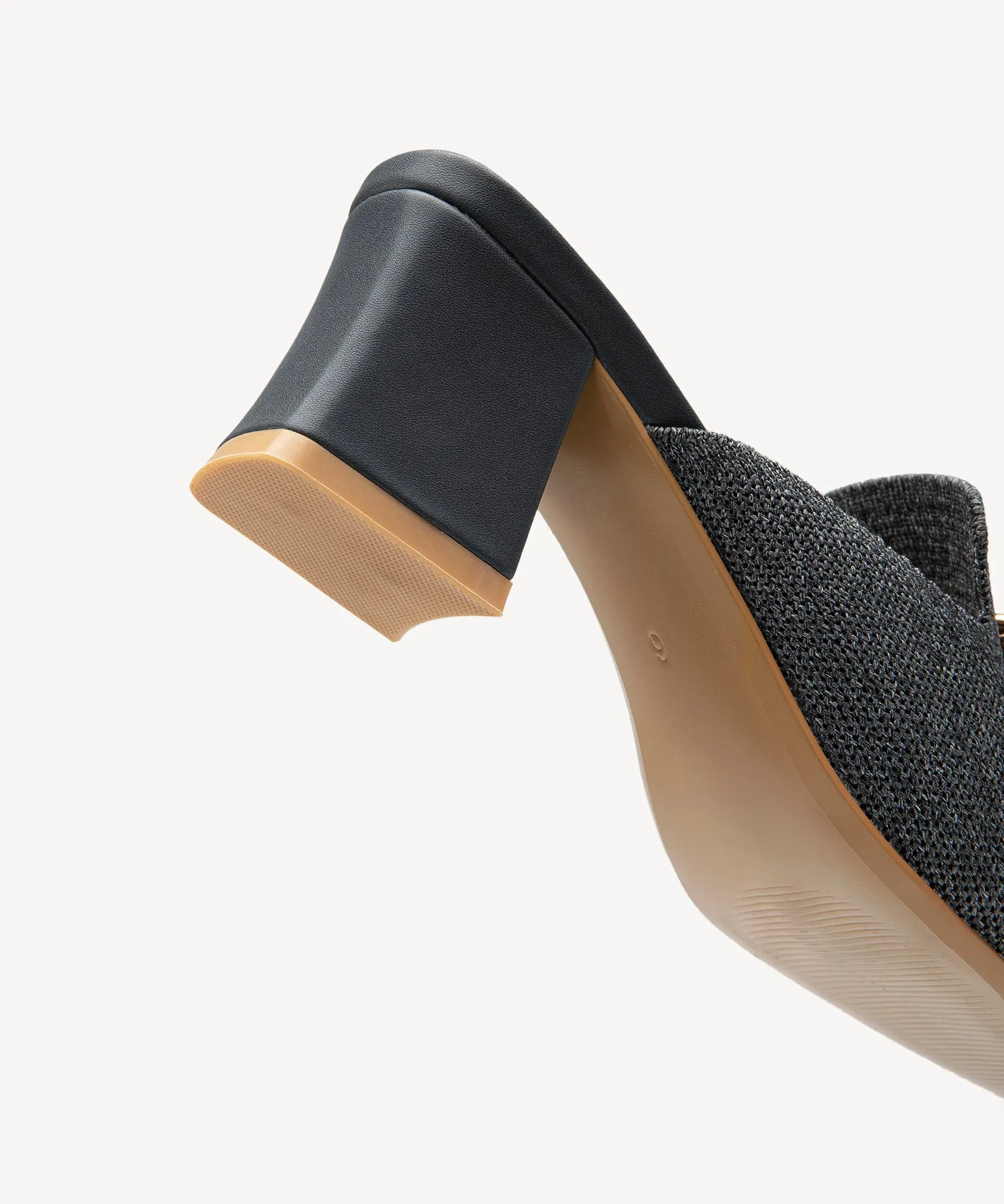 CosyCove Pointed Toe Heeled Mules