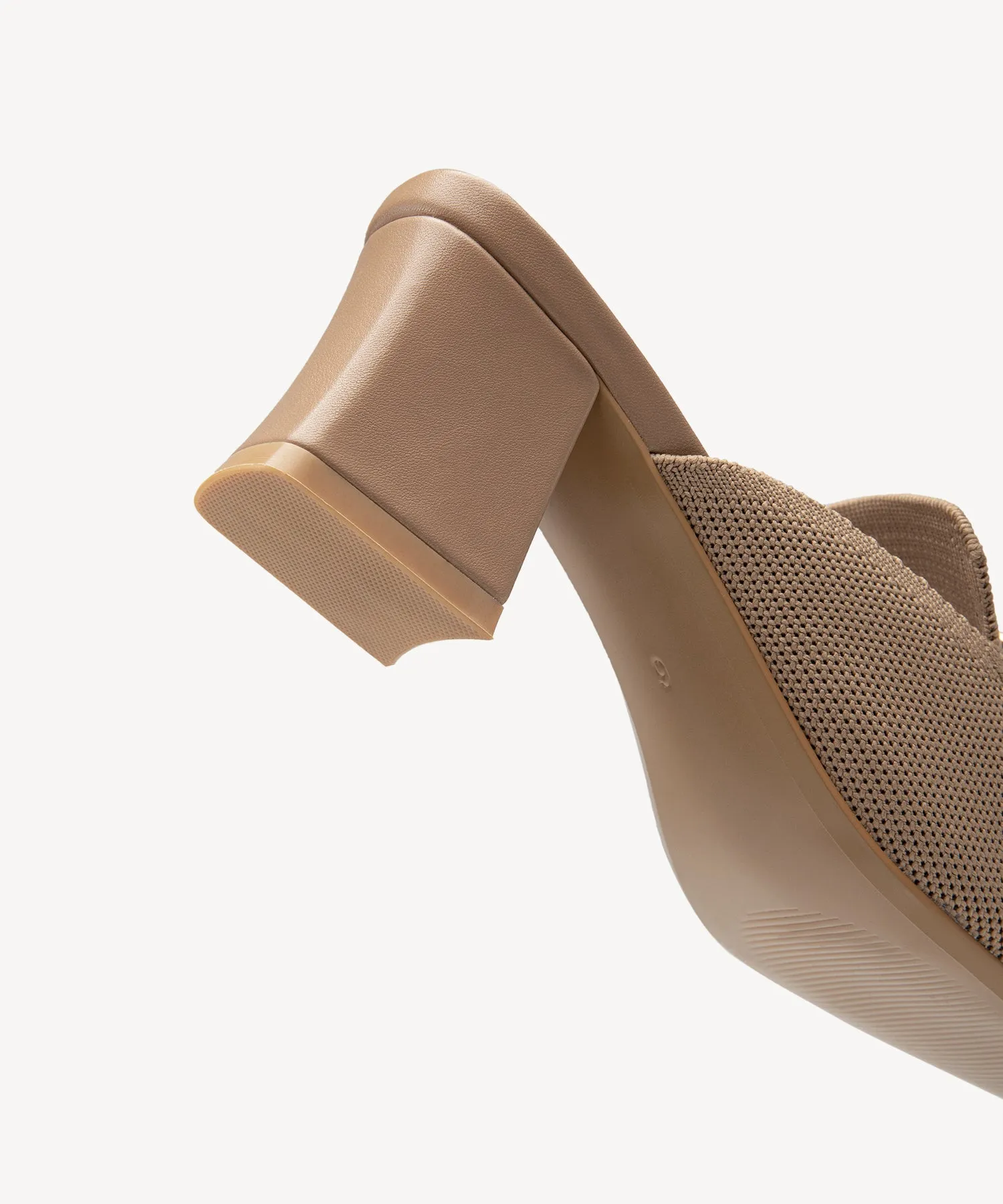 CosyCove Pointed Toe Heeled Mules