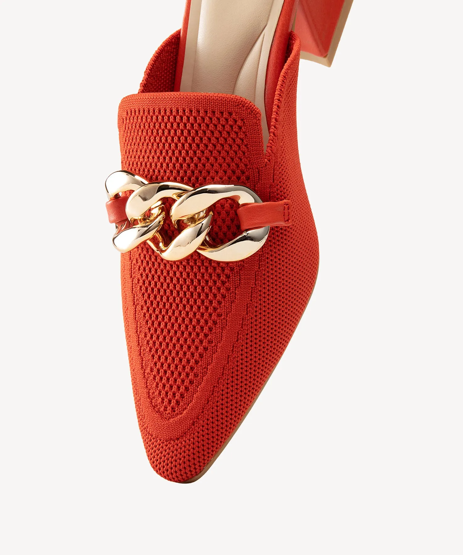CosyCove Pointed Toe Heeled Mules