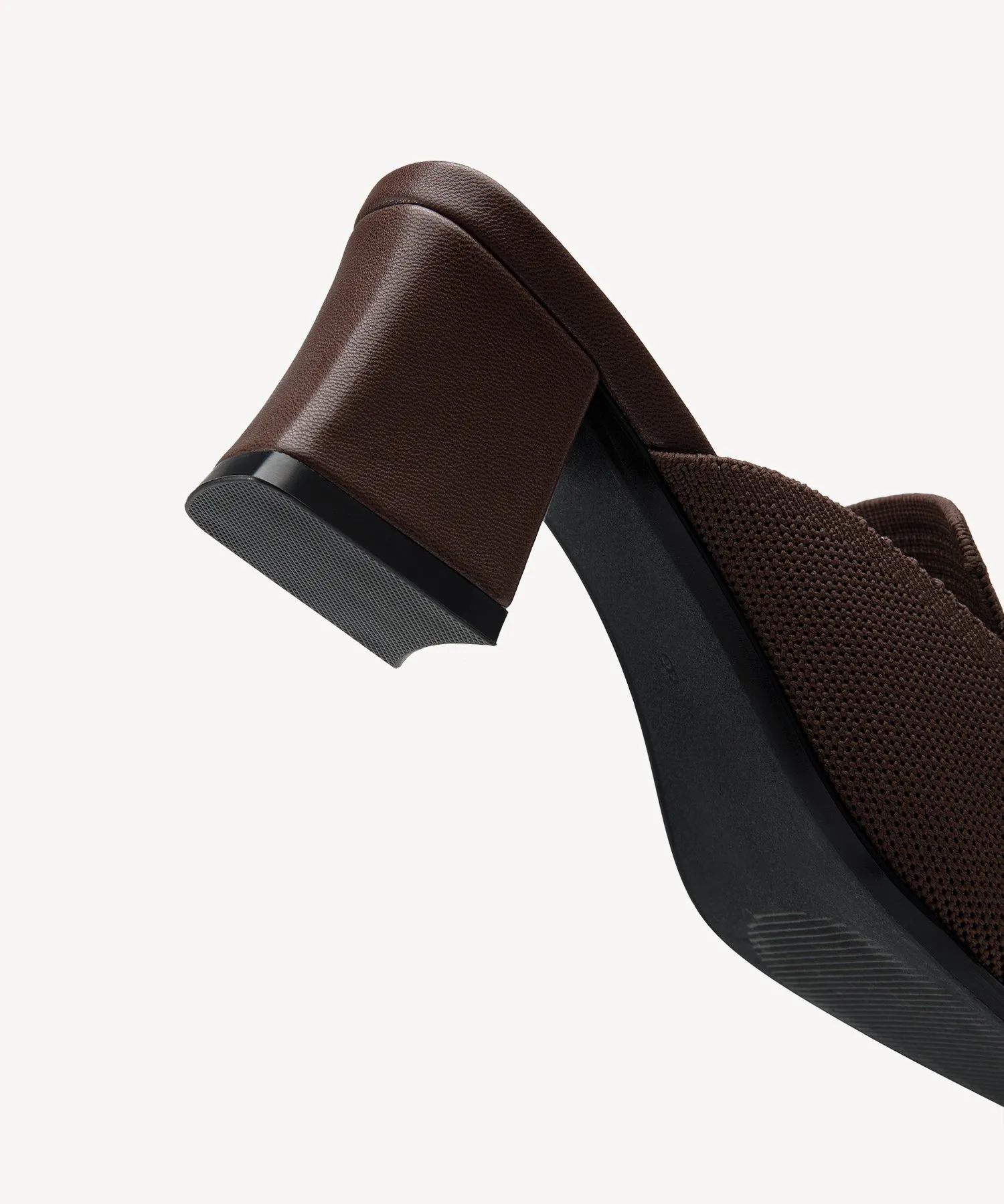 CosyCove Pointed Toe Heeled Mules