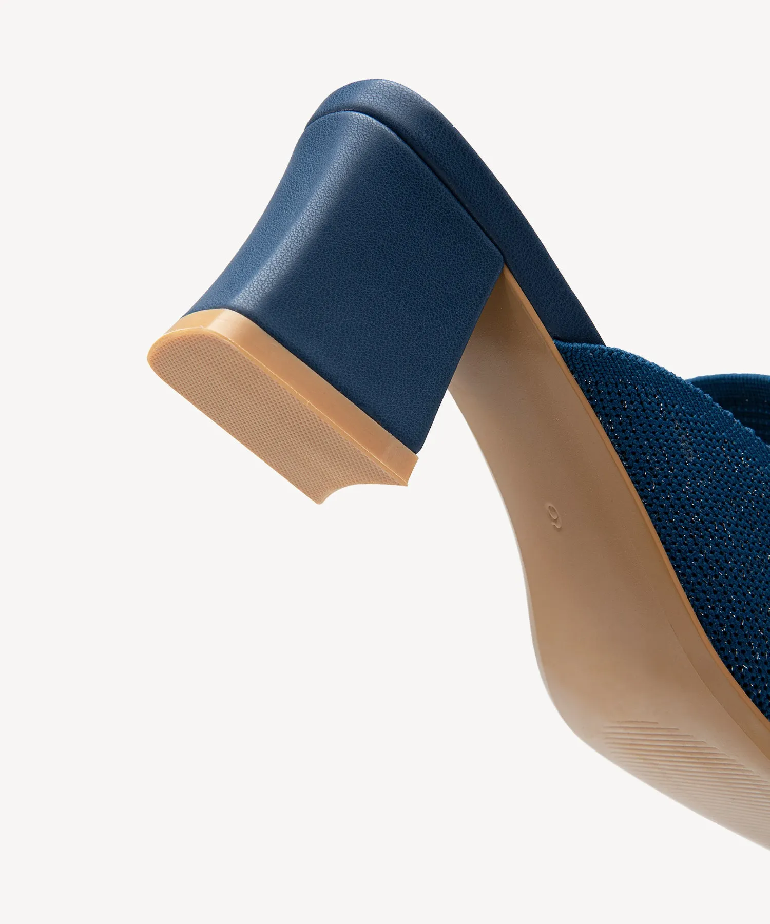 CosyCove Pointed Toe Heeled Mules