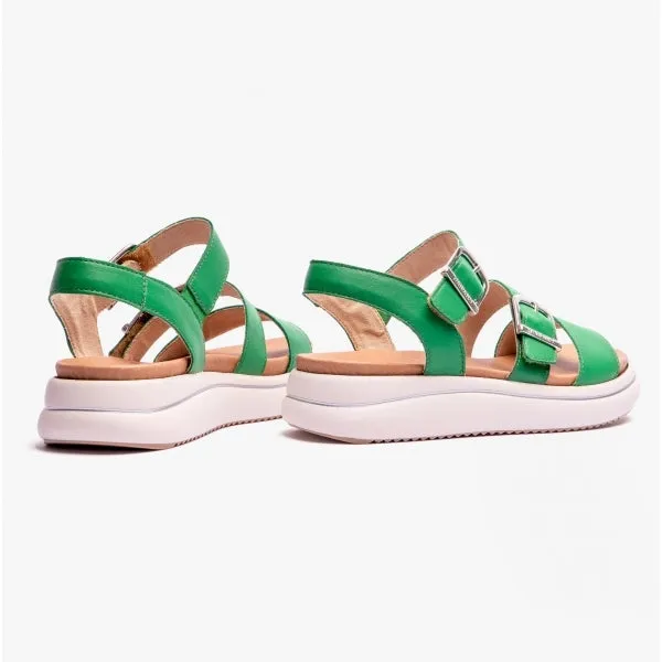 DONATELLA Ladies Sandals Green