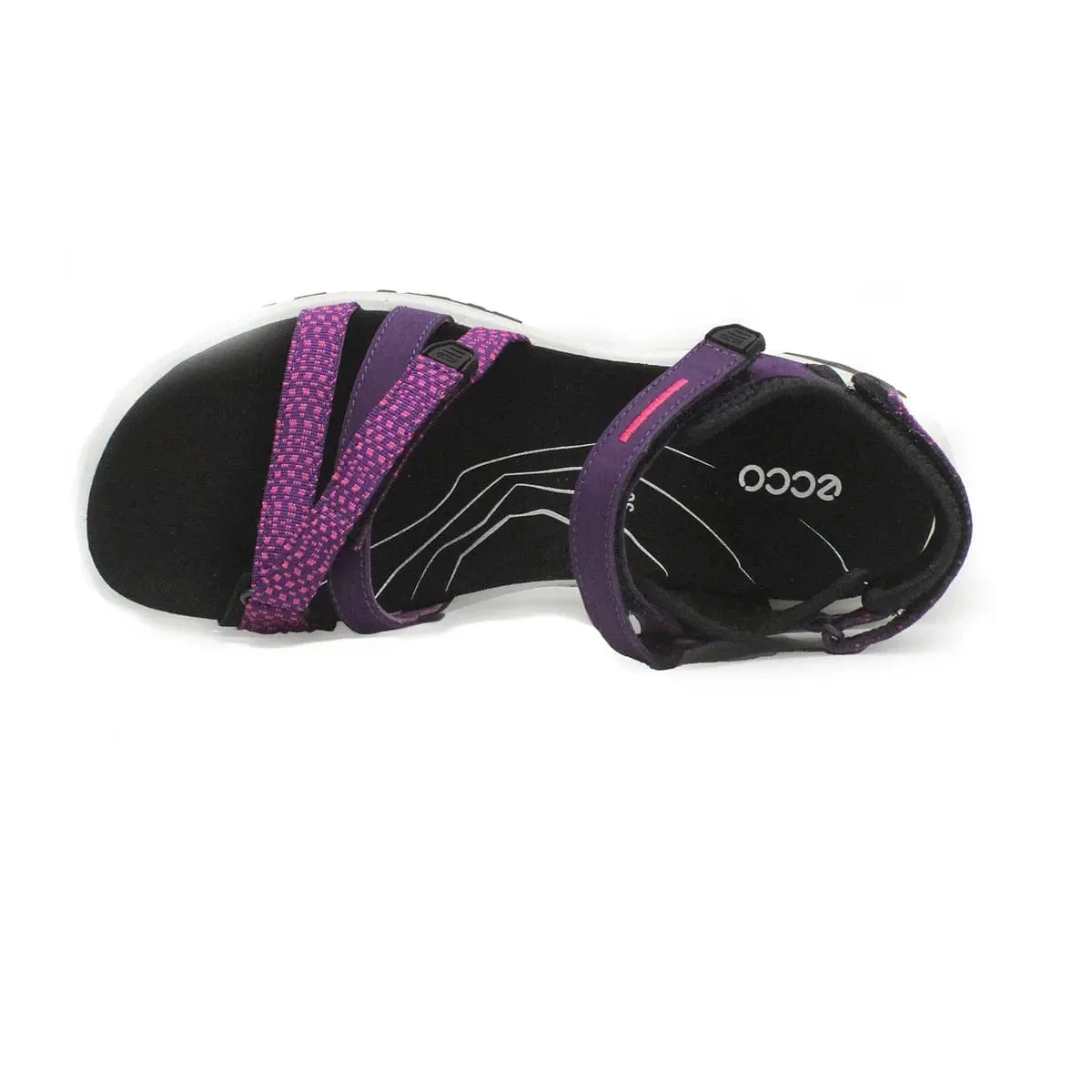 Ecco Women's Offroad Roam Sandals- Imperial Purple/ Beetroot