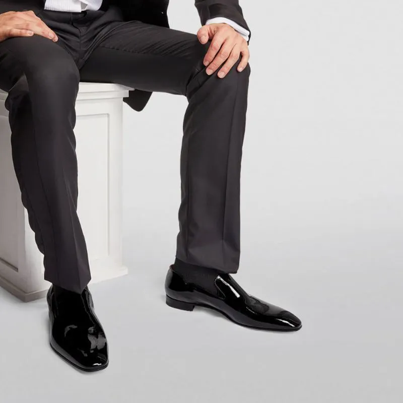 Elegant Patent Leather Loafers