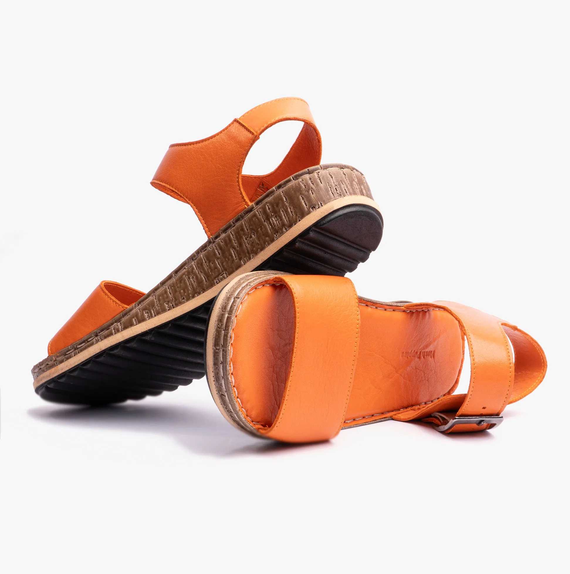 ELLIE Womens Sandals Orange