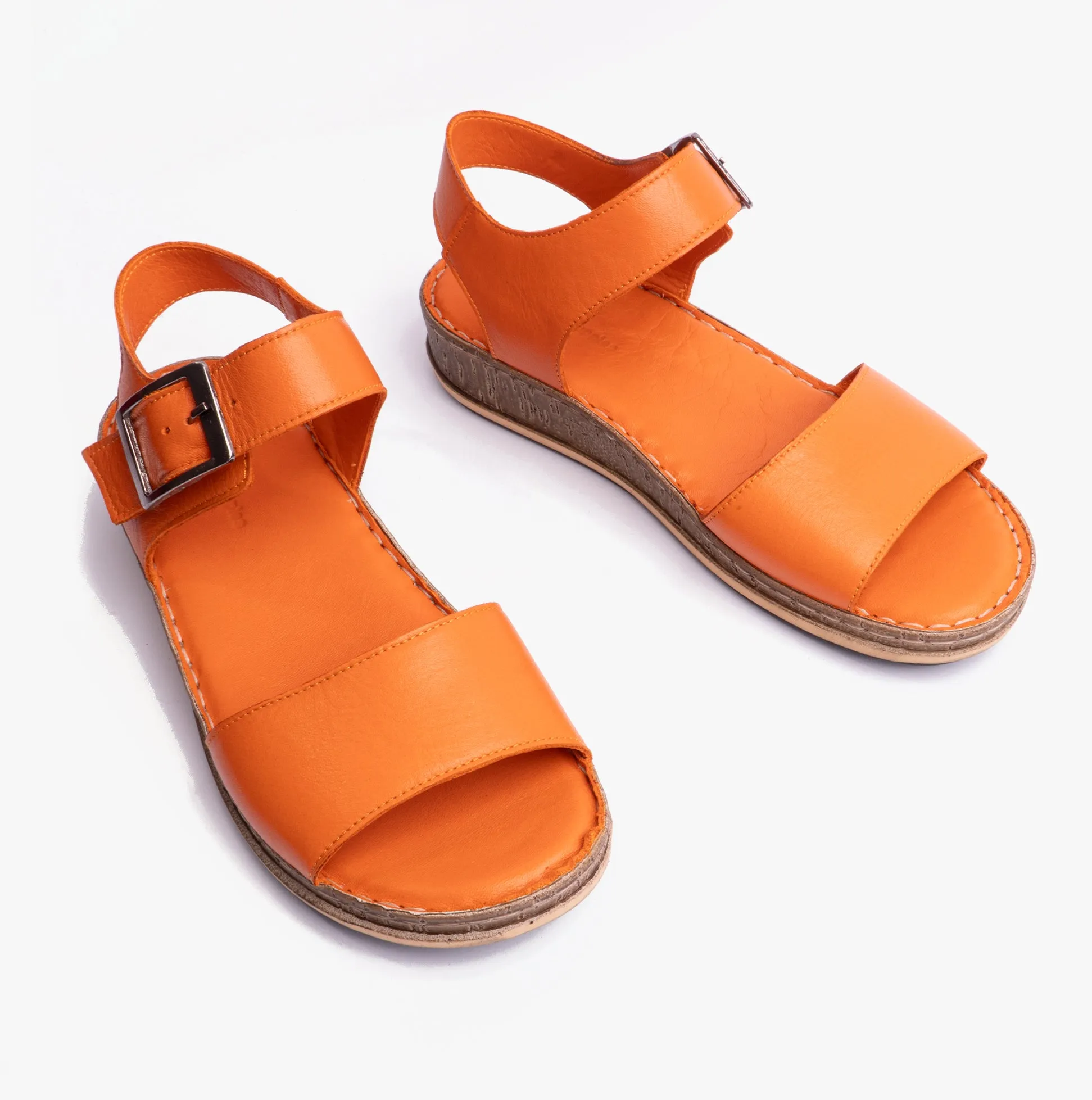 ELLIE Womens Sandals Orange