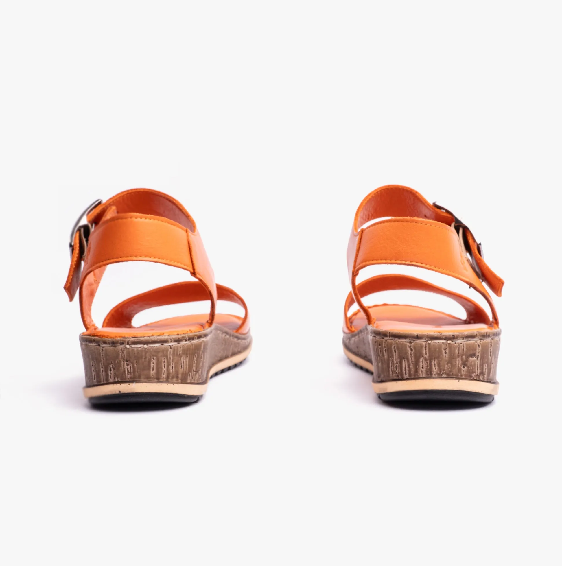 ELLIE Womens Sandals Orange