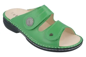 Finn Comfort Women's Sansibar Sandals- Nappa Green