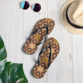 Flip-Flops - Geometric Star - Boho Morocco