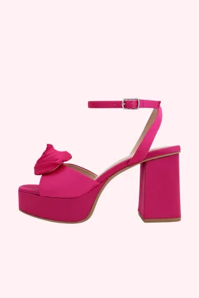 Gala Rose Satin Heels