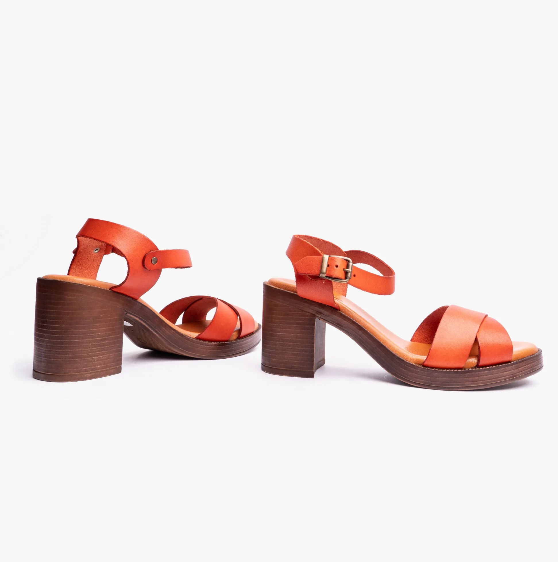 GEORGIA Womens Sandals Orange