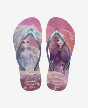 Havaianas Kids Slim Frozen Crystal Rose Flip-Flops-