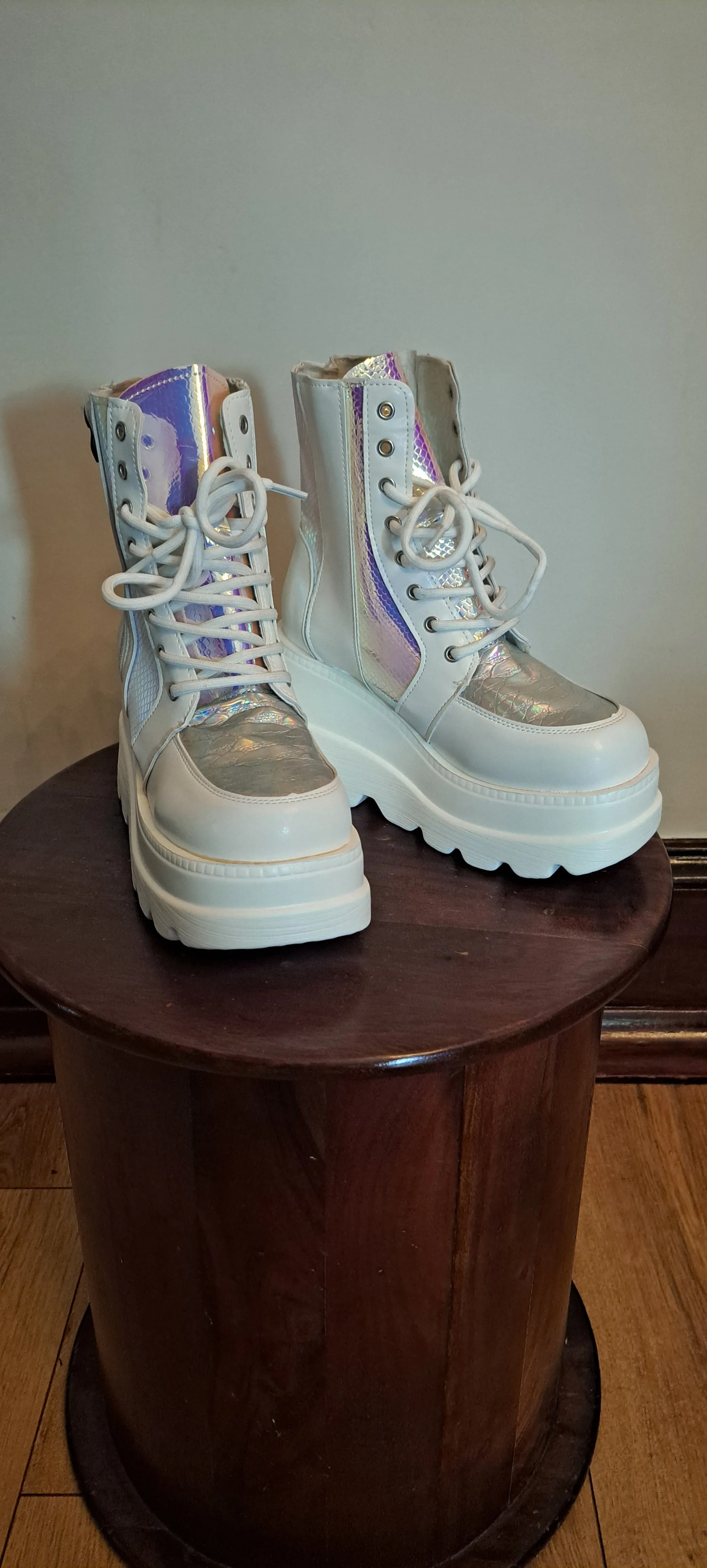 Holographic Cyber Boots