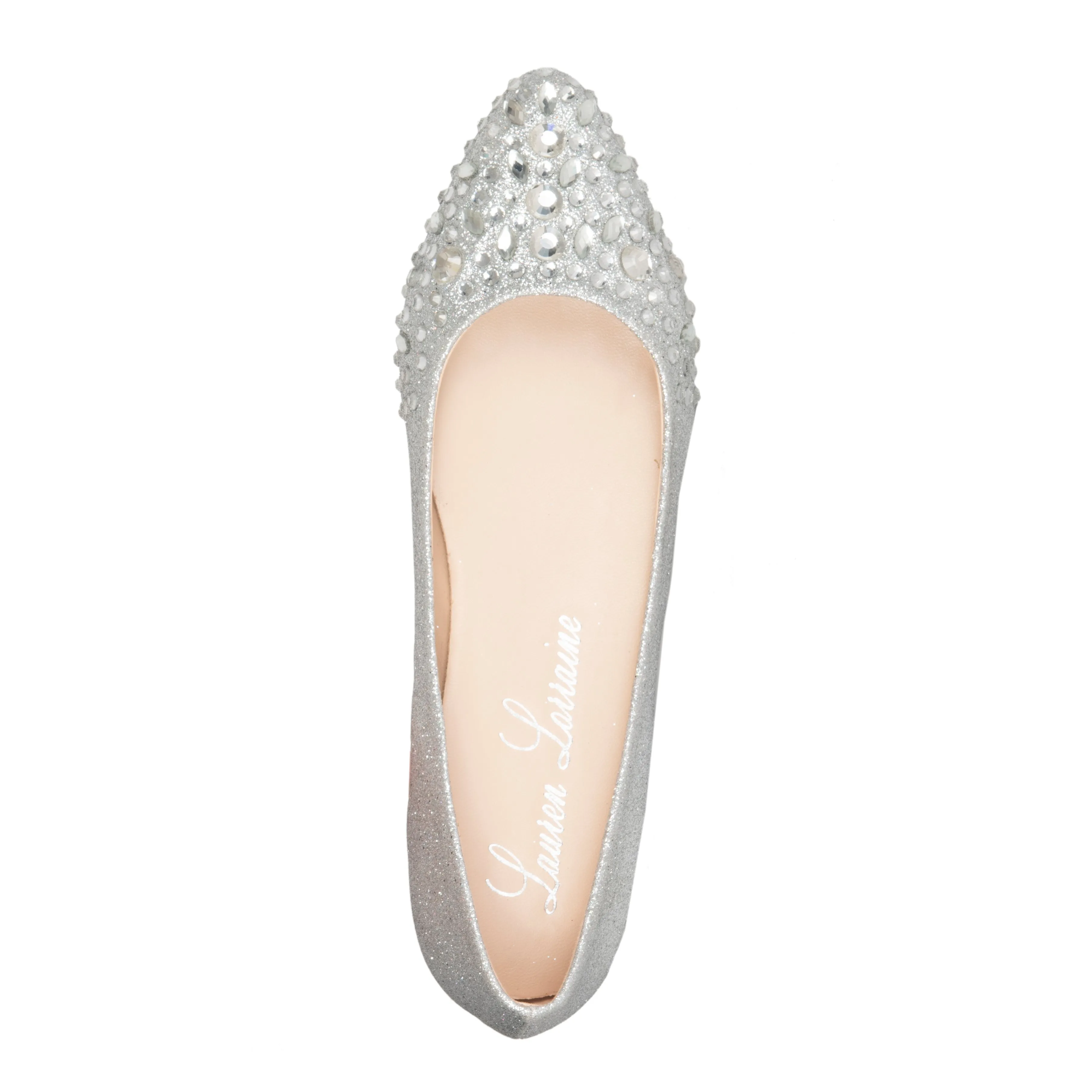 KELSEY BLACK SPARKLY RHINESTONE FLATS