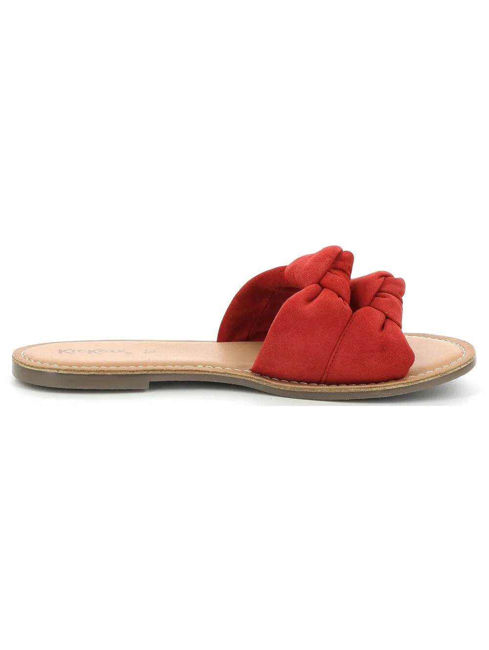 Kickers mules, red