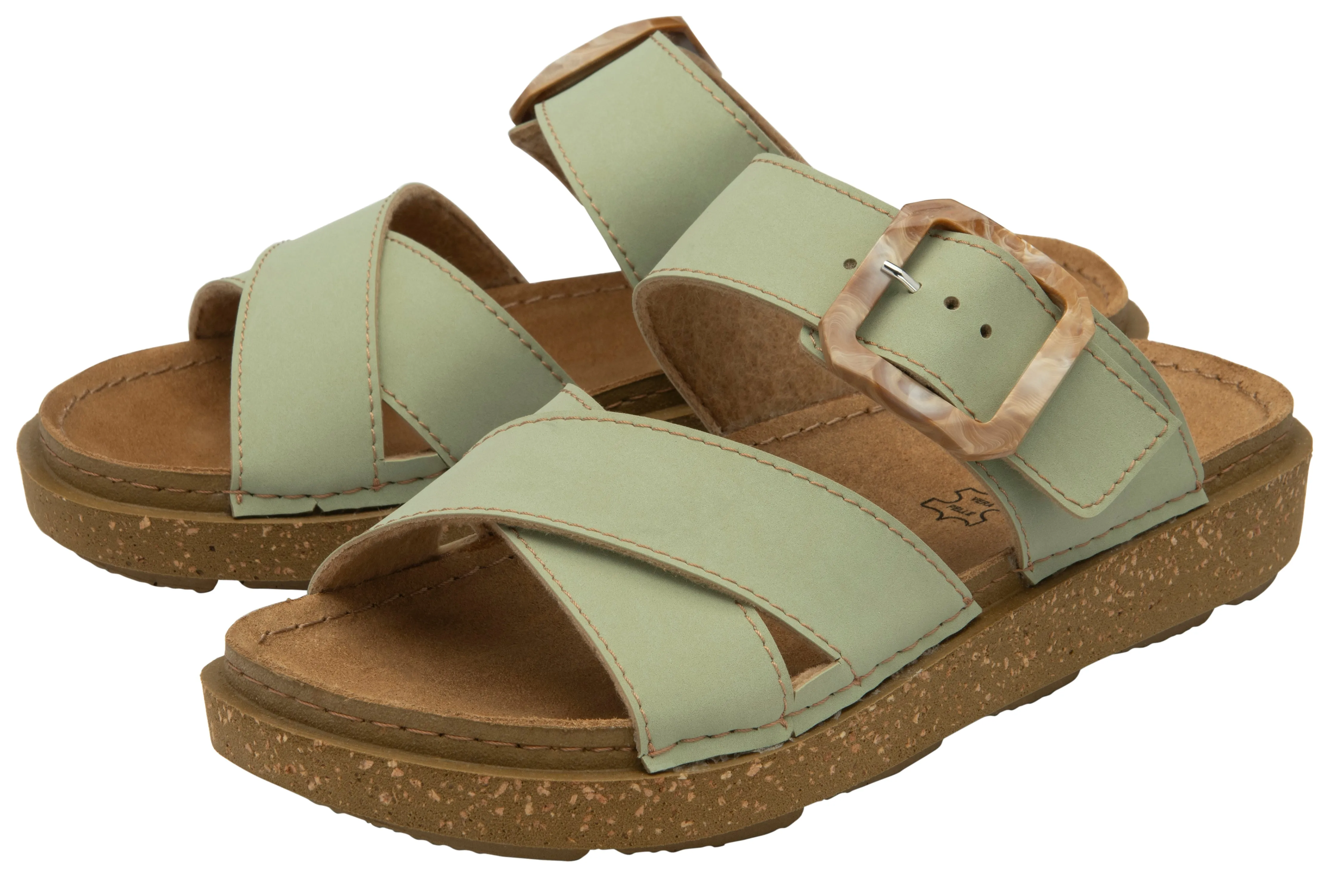 Lotus Casual Mule Sandal Assenza GREEN ULP294