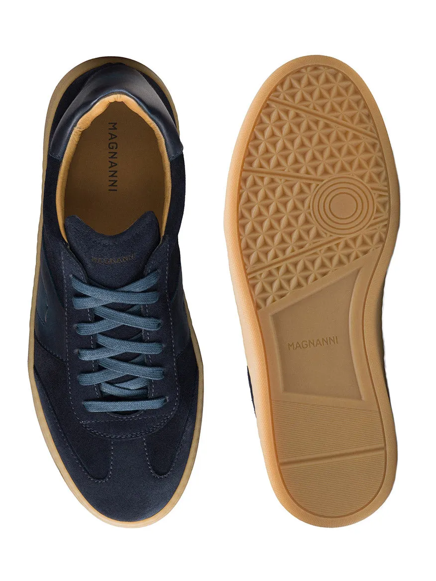Magnanni Primera in Navy Suede