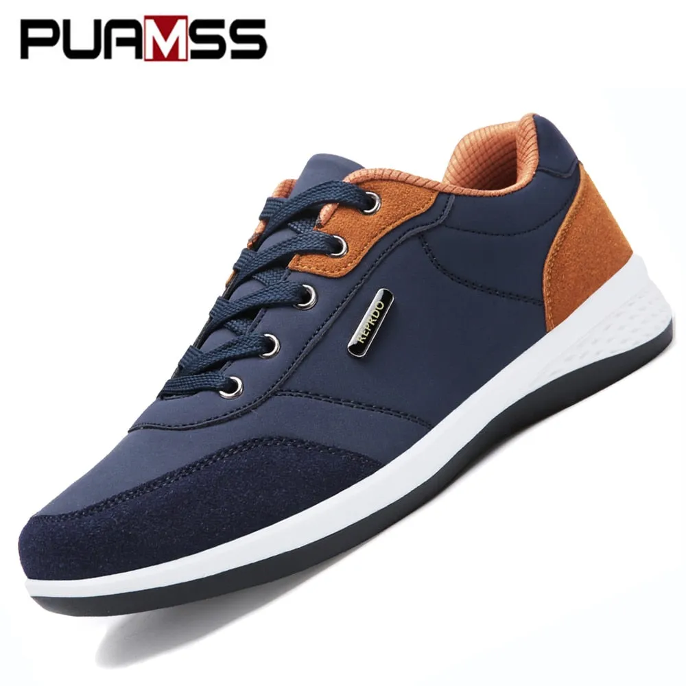 Men's Lace-Up Sneakers
