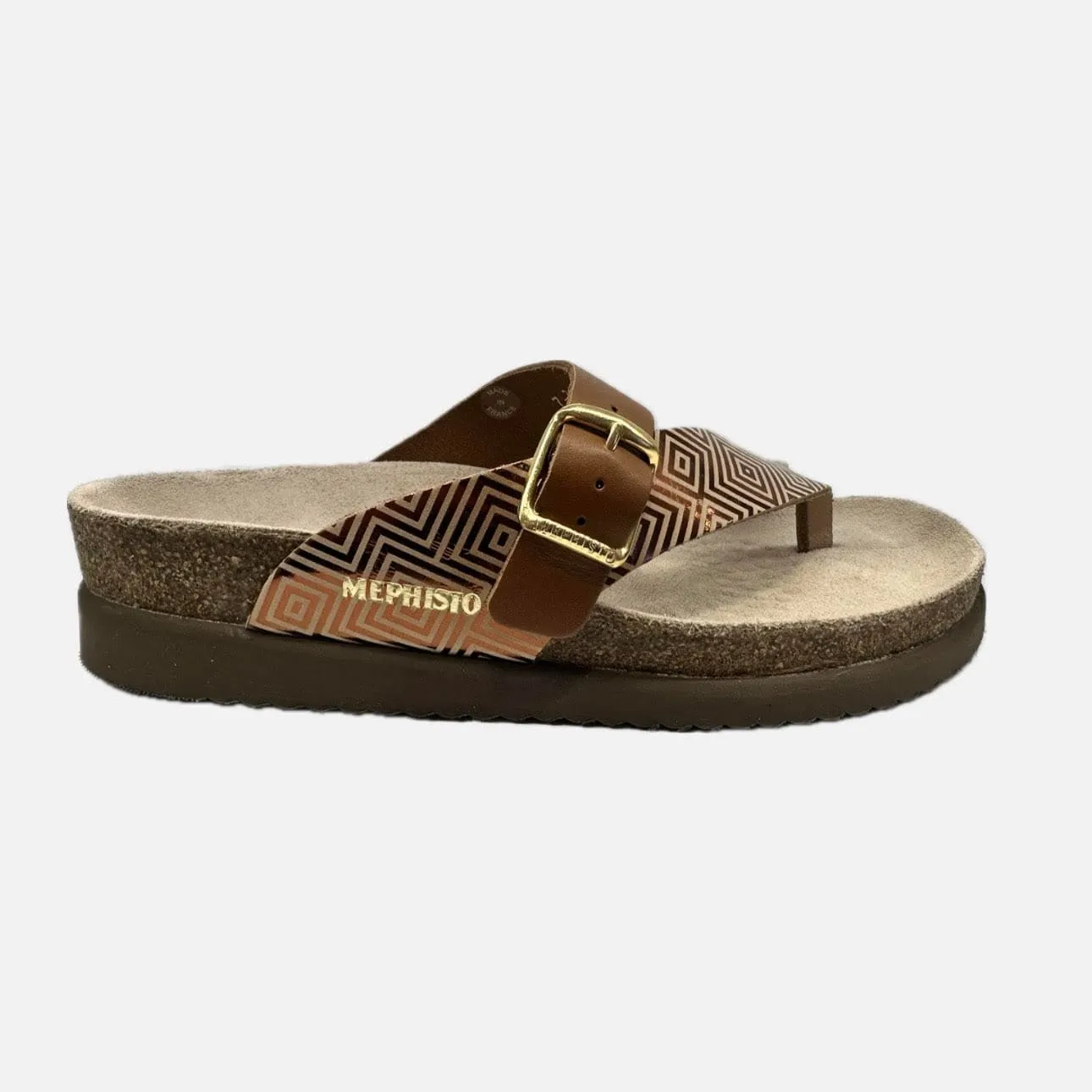 Mephisto Women's Helen Mix Sandals- Light Sand Metro