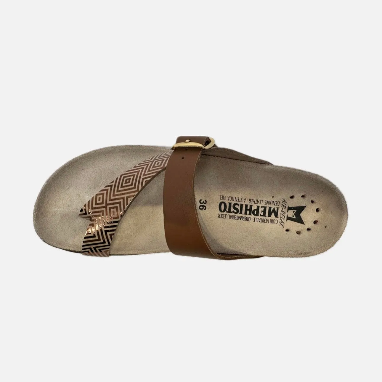 Mephisto Women's Helen Mix Sandals- Light Sand Metro