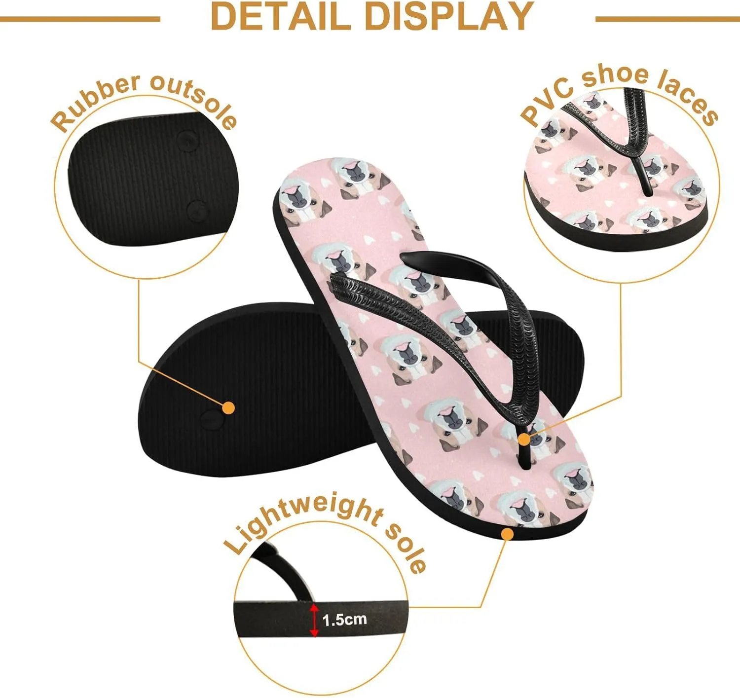MNSRUU Flip Flops for Women Men Strawberry Flip Flops Womens Slides Men Sandals Shower Slippers Summer Non-Slip Flipflops for Swim Beach Bathroom, XS